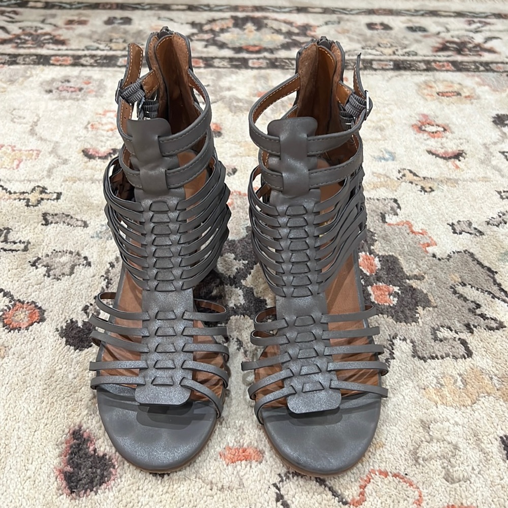 Madeline Kween Open Toe Heels